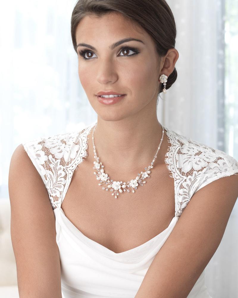 Rose Flower Jewelry Set - Shop Wedding Accessories | Dareth Colburn