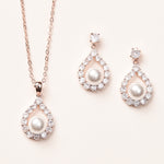 Rose Gold Jewelry Set