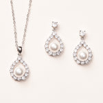 Pearl Wedding Jewelry Set