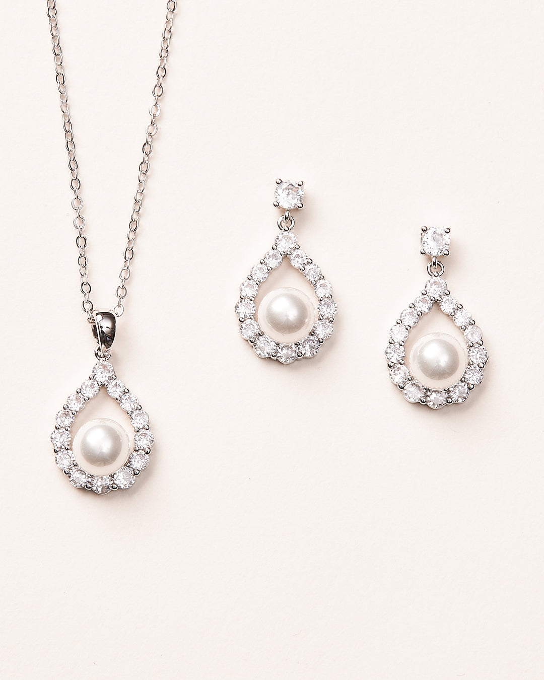 Elegance Pearl Pendant Set Shop Wedding Accessories Dareth Colburn