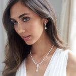 Floral Pearl Jewelry Set