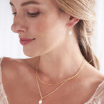 Bridesmaid Pearl Necklace 