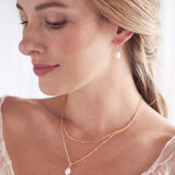 Bridesmaid Pearl Necklace 