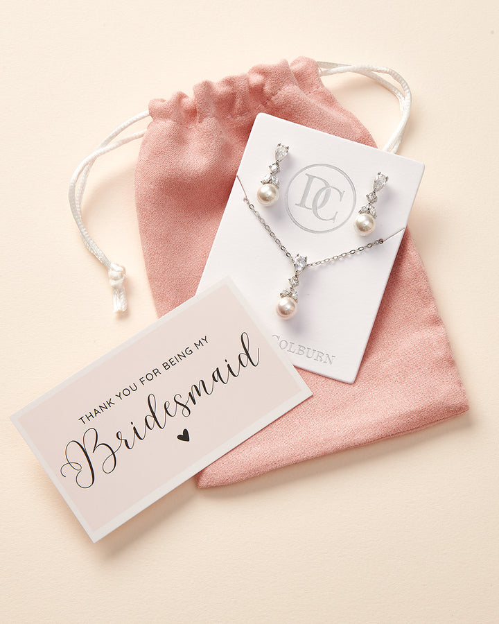 Pearl Bridesmaid Gift Set