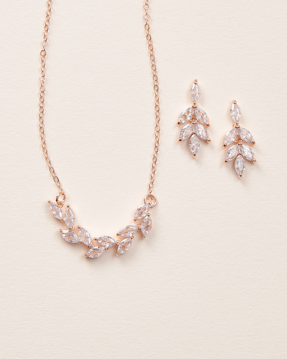 Rose Gold Bridesmaid Jewelry
