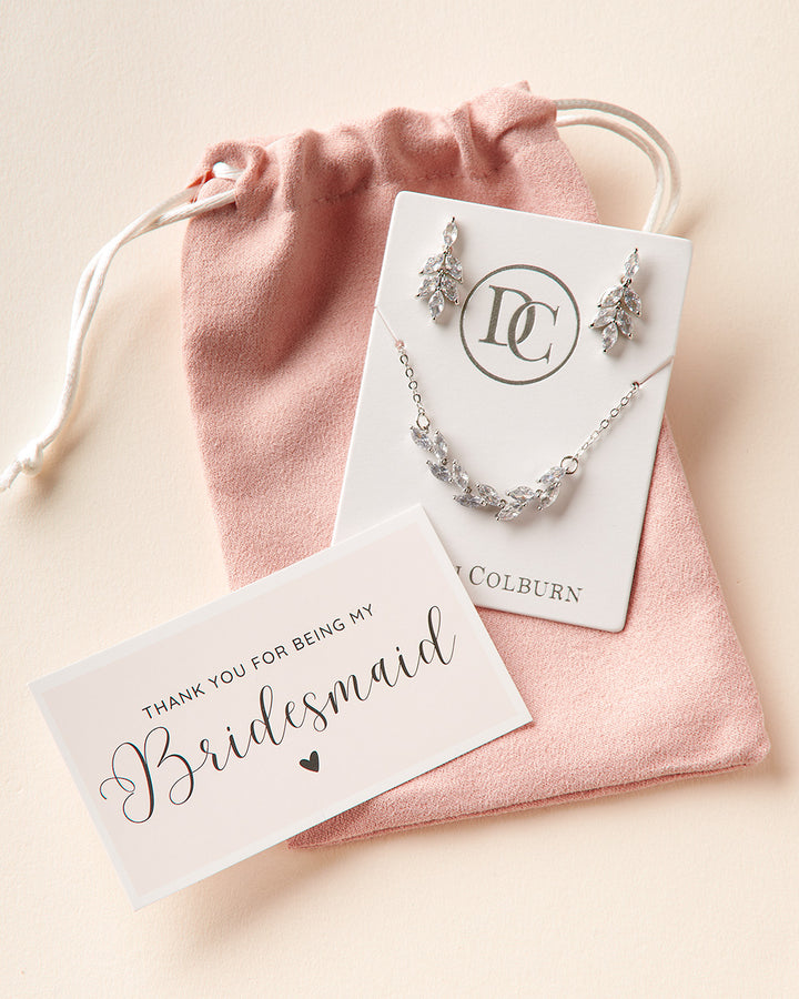 Bridesmaid Jewelry Set Gift