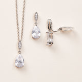 Callie CZ Pendant Set