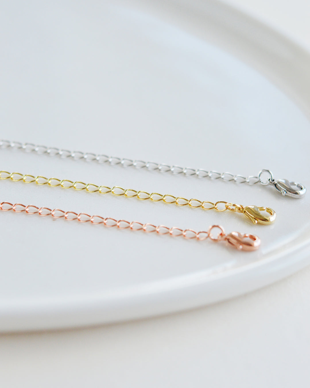 Chain Extender, Rose Gold / Necklace| Nominal