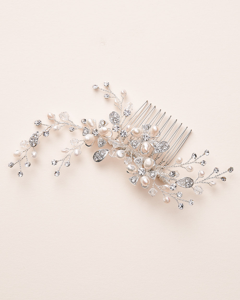 Freshwater Pearl Wedding Comb