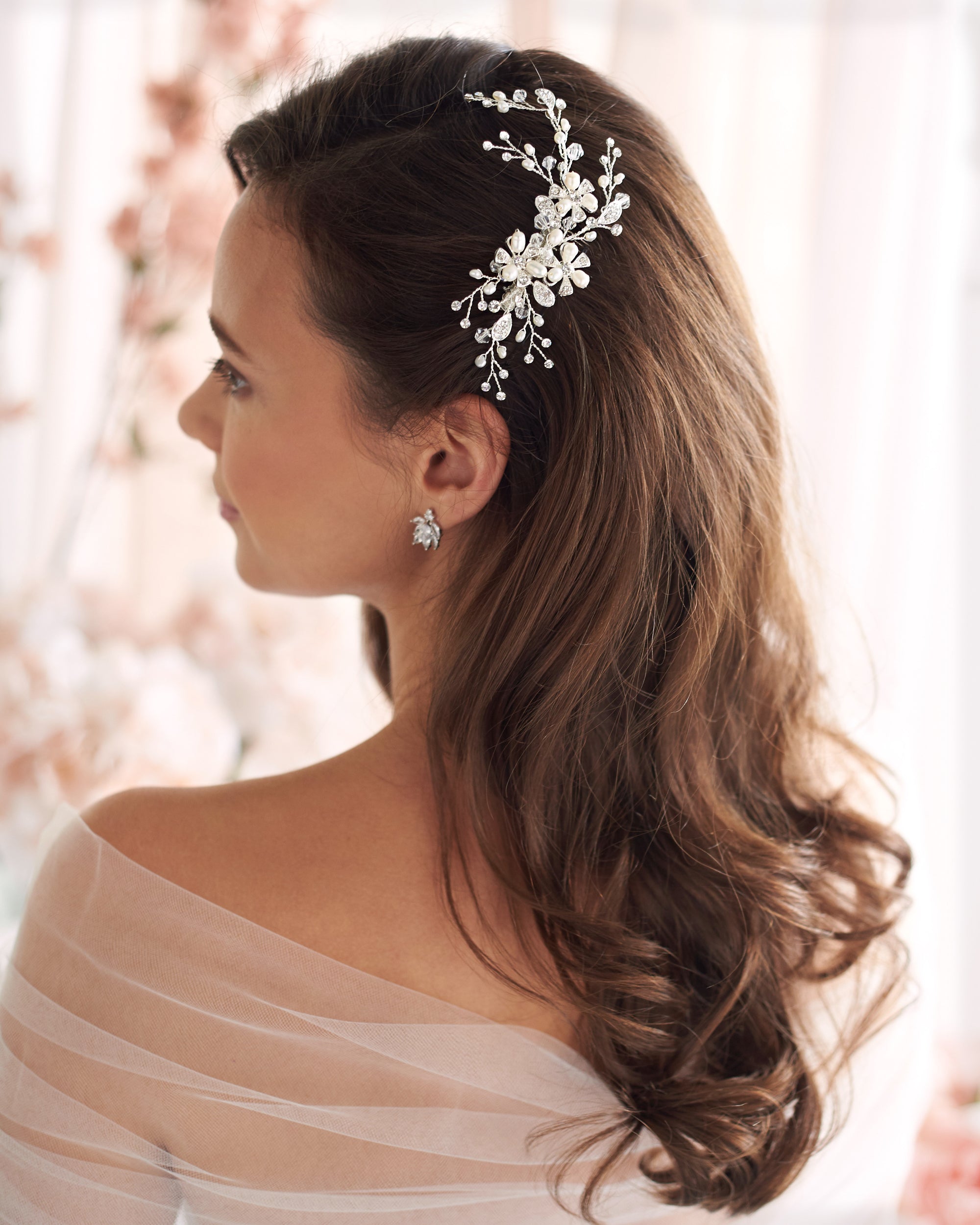 Pearl Bridal Comb