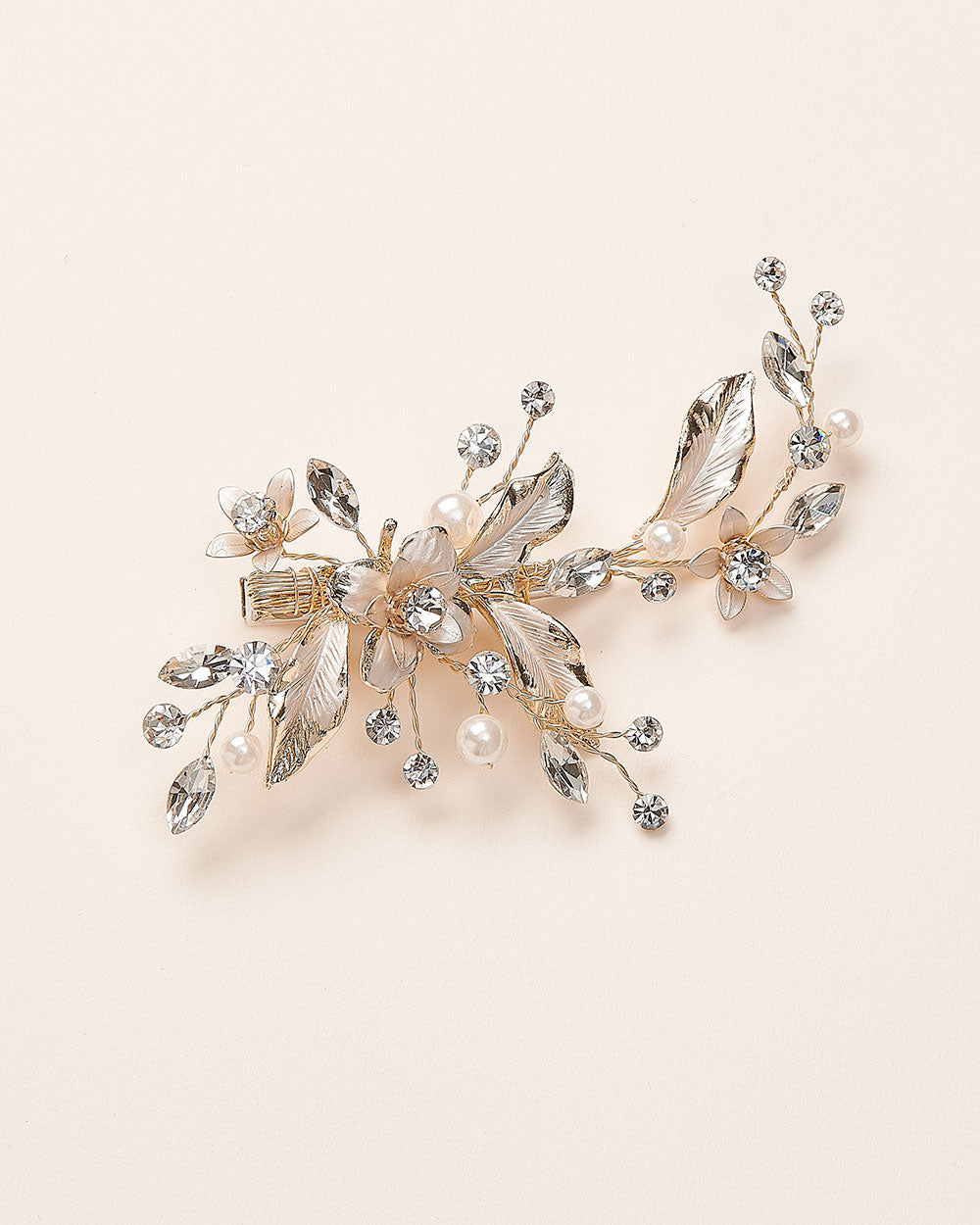 Gold Wedding Comb Small