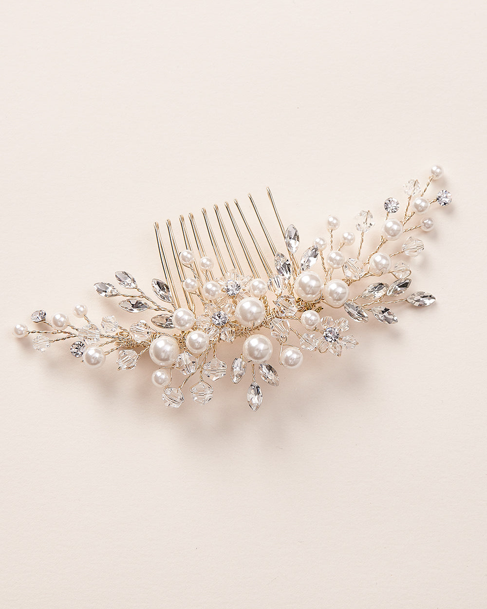 Gold Wedding Comb