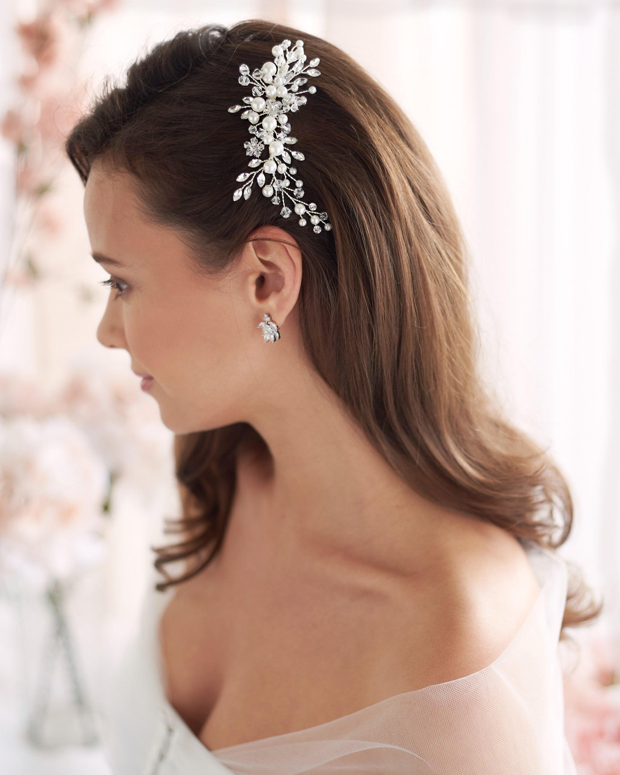 Pearl Wedding Comb