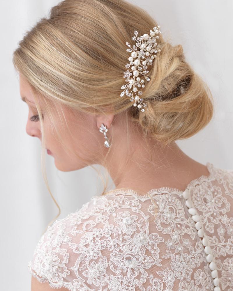 Pearl Bridal Hair Comb