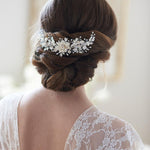 Floral Bridal Hair Comb