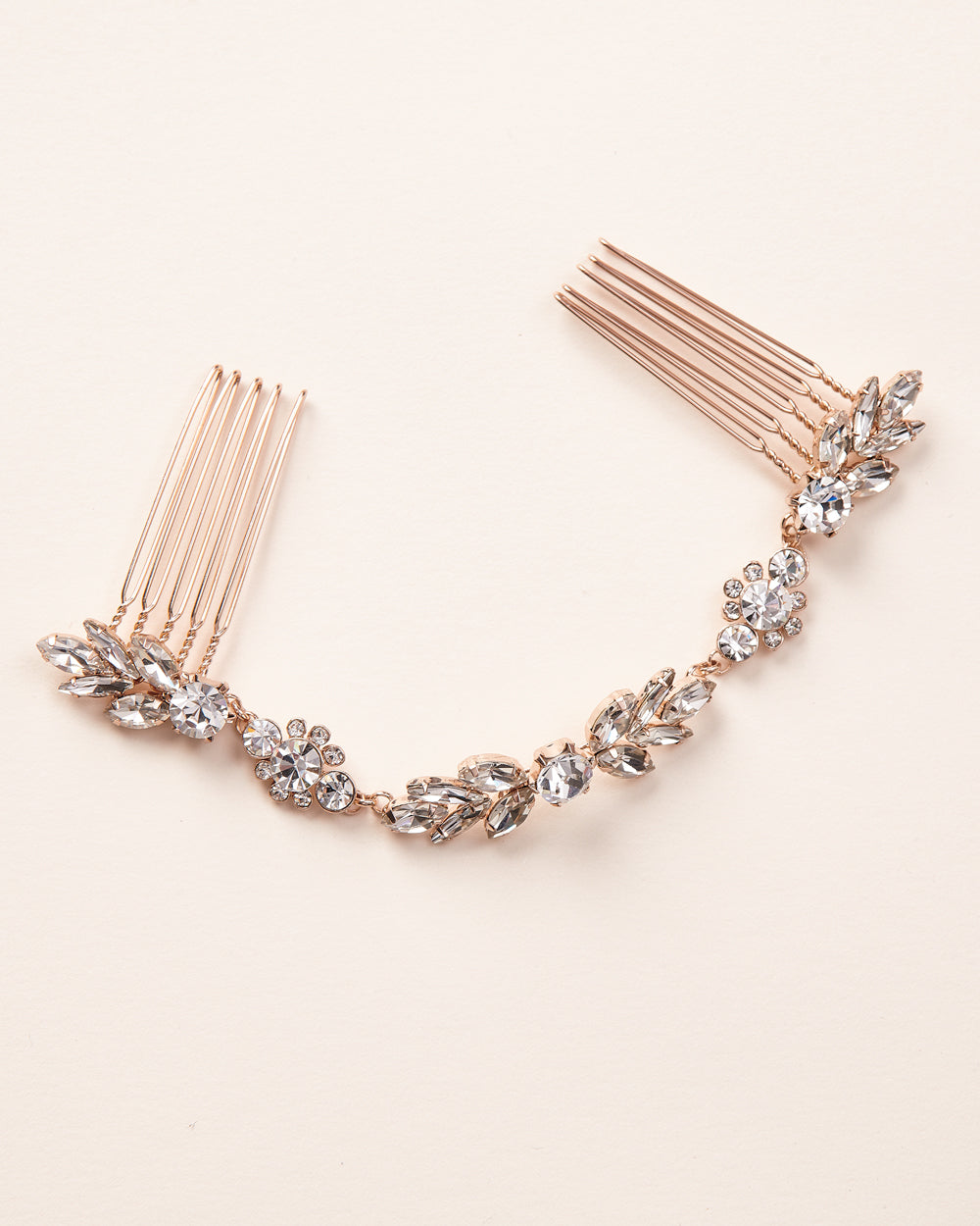 Rose Gold Wedding Headpiece