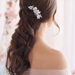 Pearl Crystal Hair Comb for Weddings