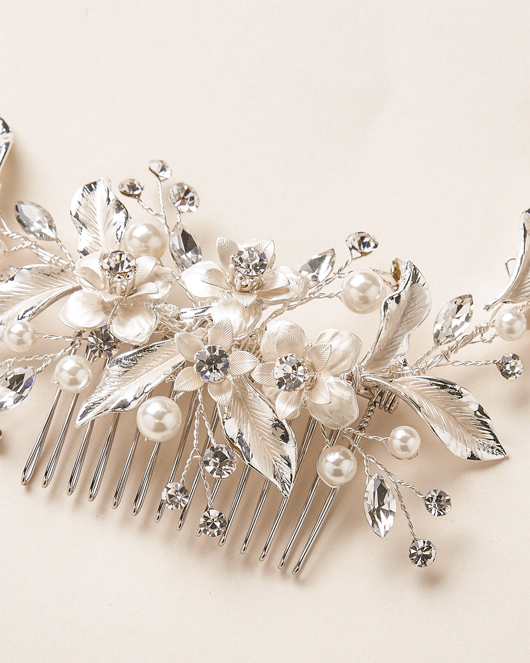 Pearl Bridal Comb 