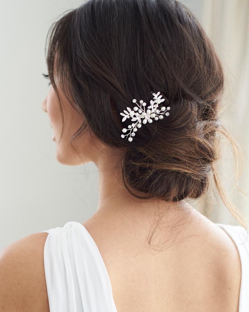 Floral Bridal Comb