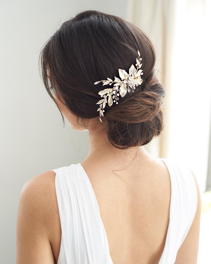 Gold Bridal Hair Clip