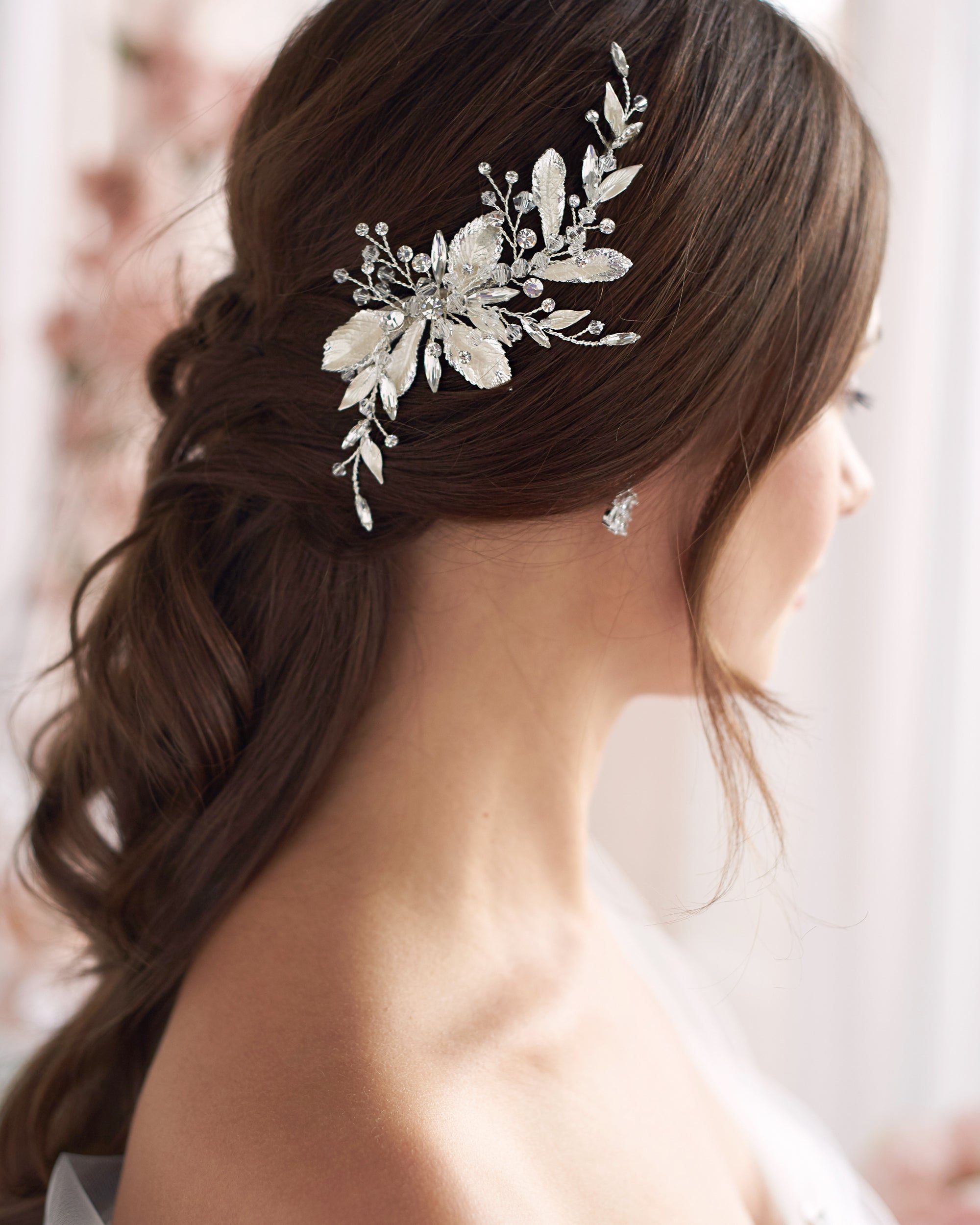 Floral Wedding Clip