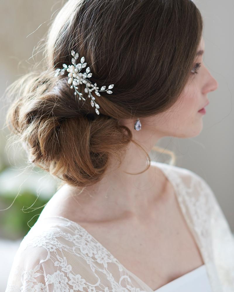 Pearl Bridal Hair Comb