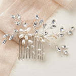 Floral Pearl Bridal Comb