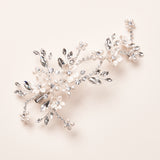 Flora Pearl & Crystal Clip