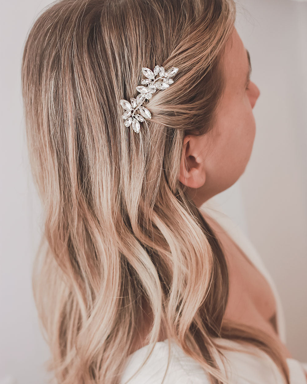 Wedding Comb Silver