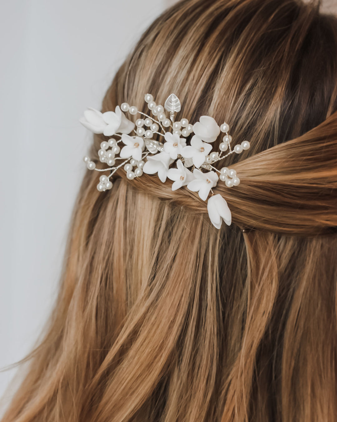 Flower Bridal Comb