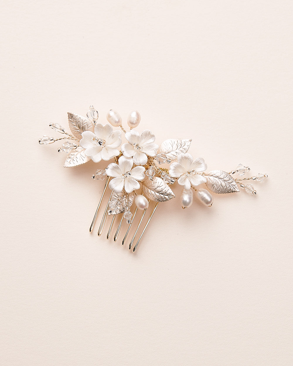 Floral Bridal Hair Comb