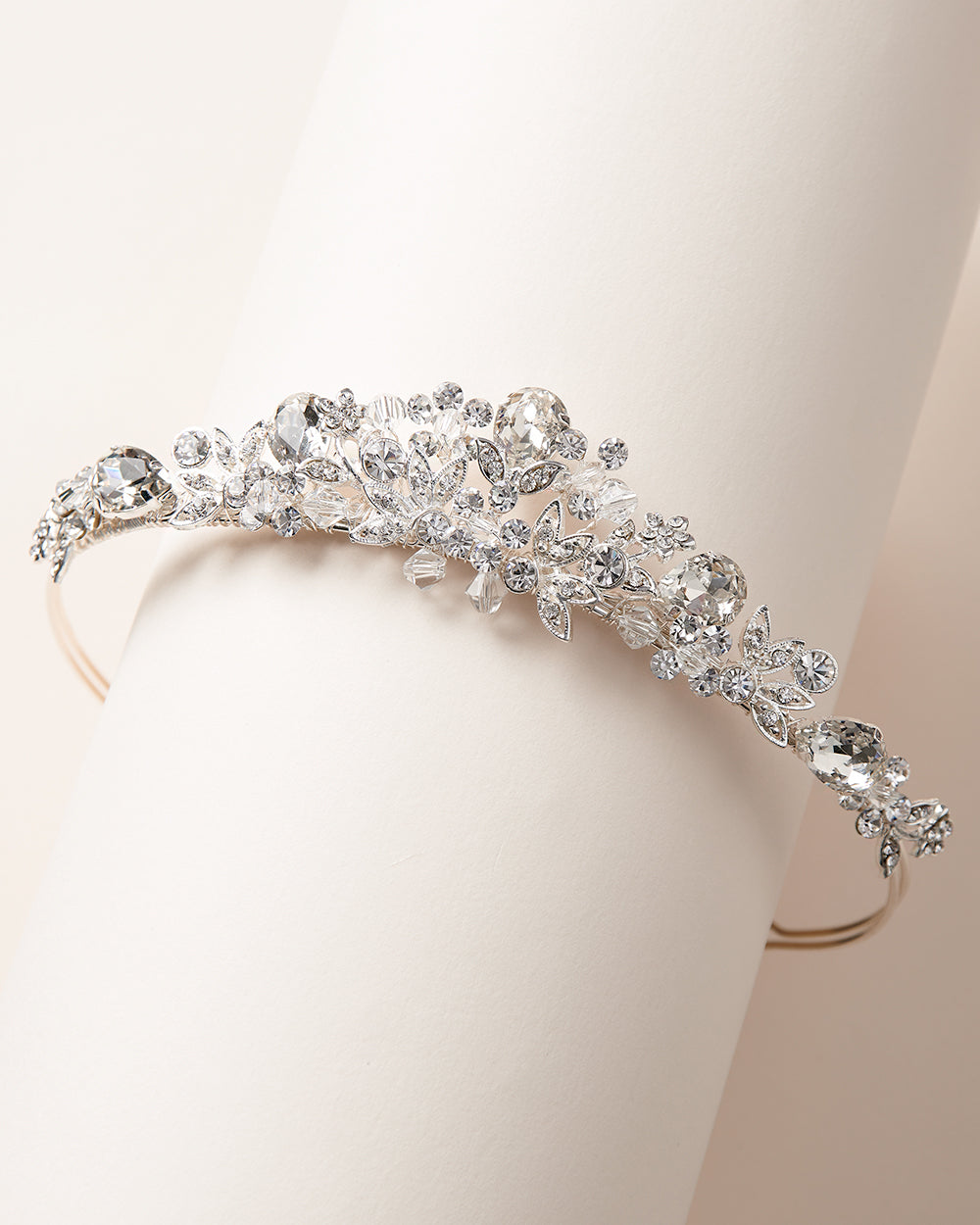 Lili Crystal & Pearl Bridal Bracelet – Chez_bec