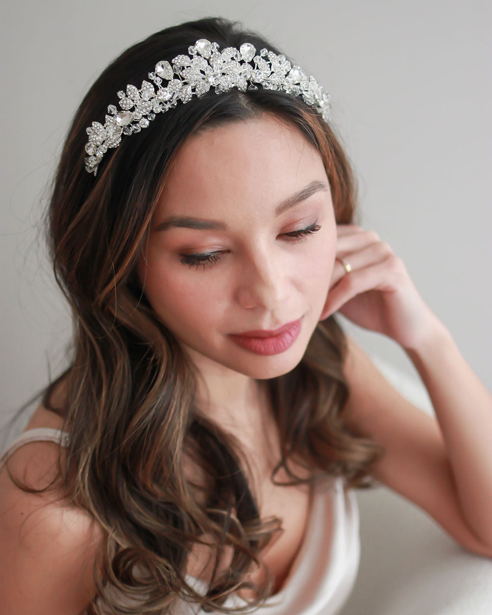 Silver Wedding Tiara