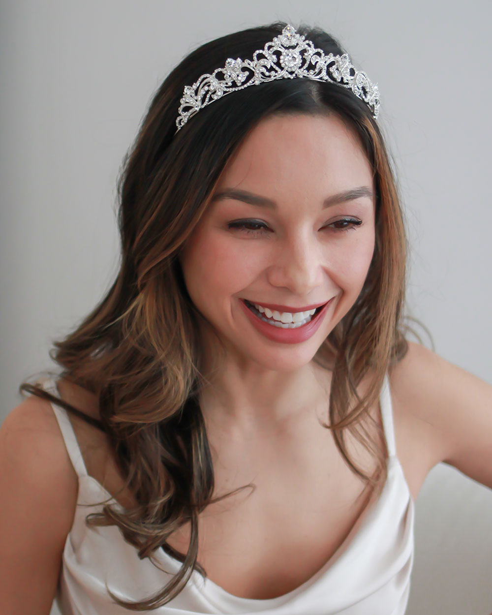 Silver Wedding Tiara