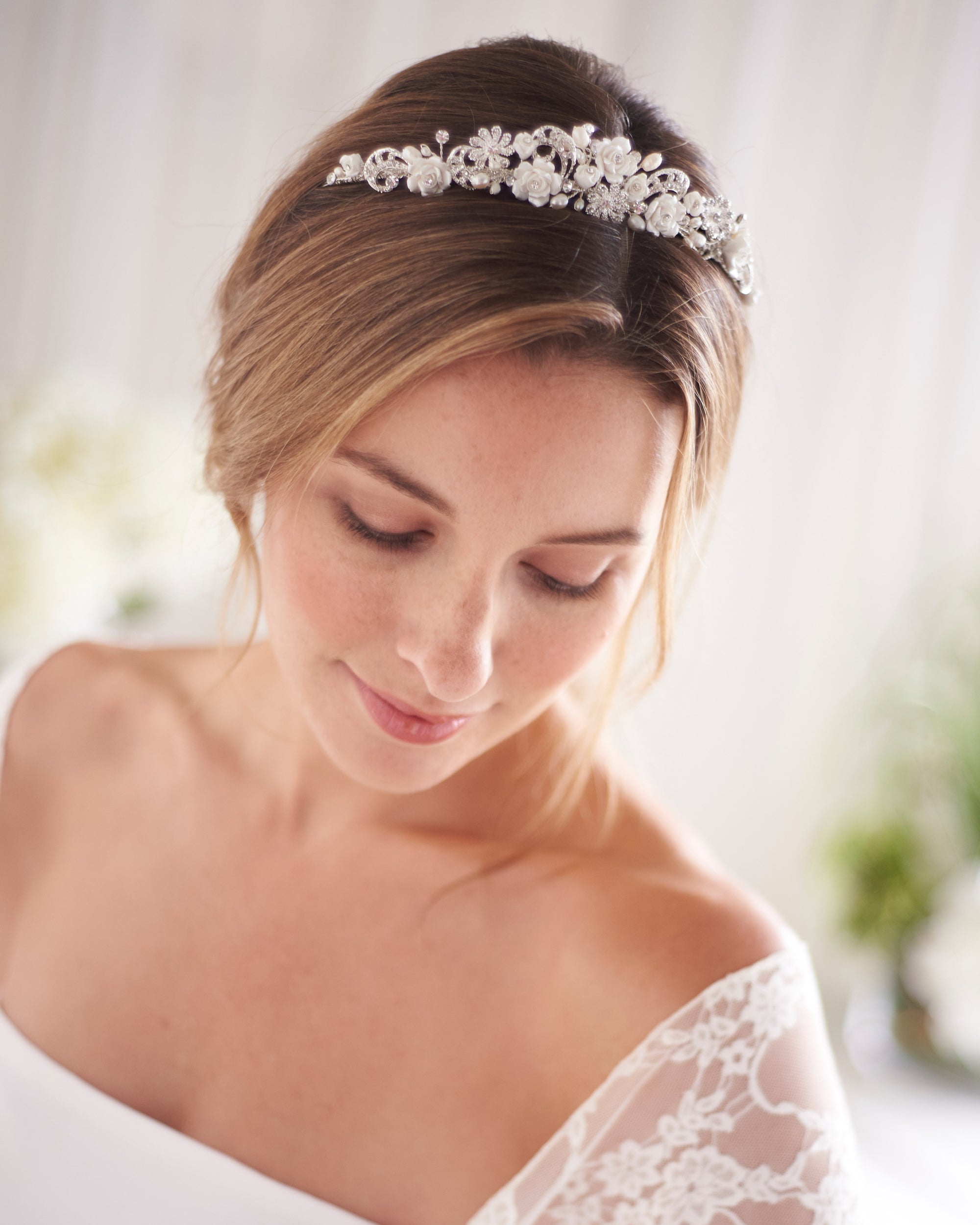 Wedding Crown Silver