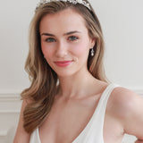 Rose & Pearl Flower Tiara