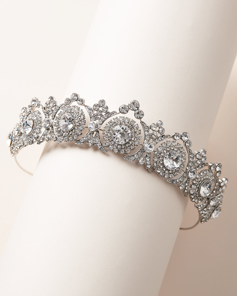 Silver Wedding Crown
