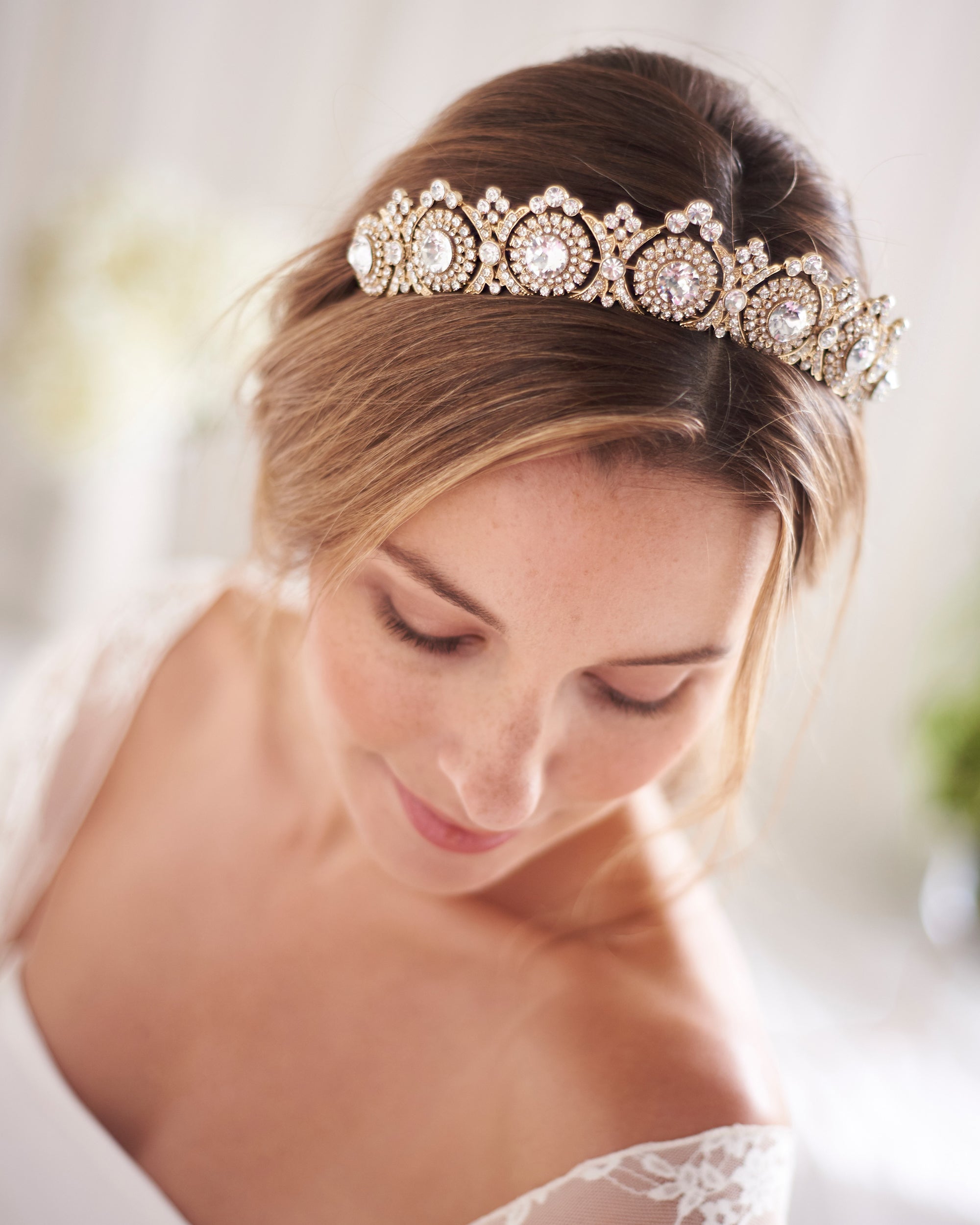 Gold Wedding Crown