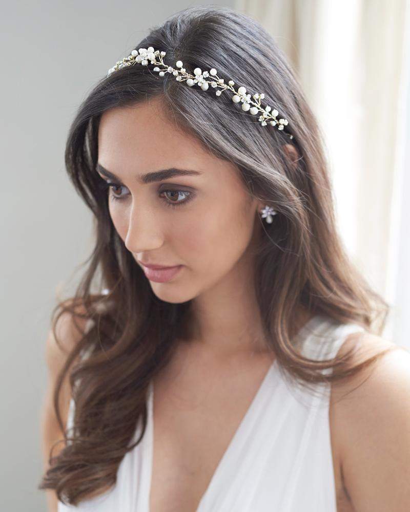 Pretty Floral Hair Vine Shop Bridal Hair Pieces Dareth Colburn