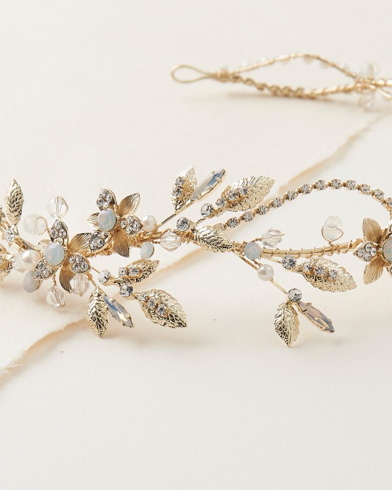 Opal Wedding Headband