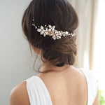 Gold Wedding Hair Vine