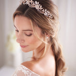 Rose Gold Wedding Crown