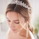 Silver Crystal Wedding Tiara