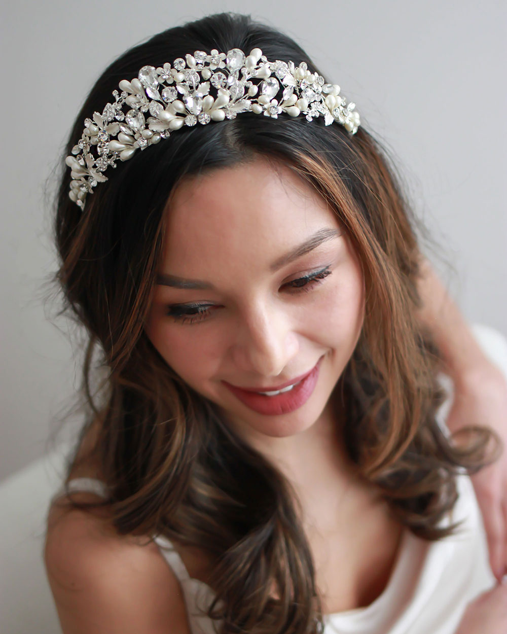 Pearl Wedding Crown