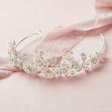 Blush Pink Tiara Headpiece