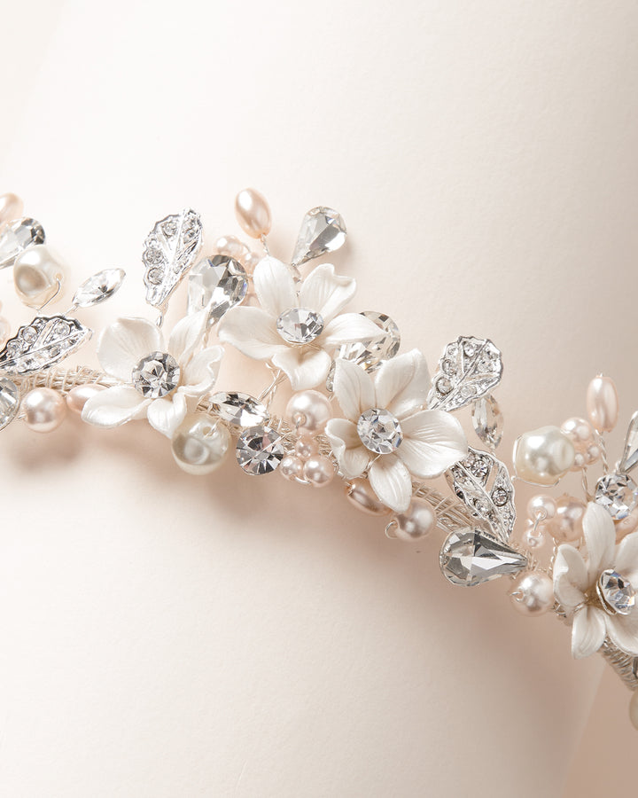 Wedding Tiara Pearls