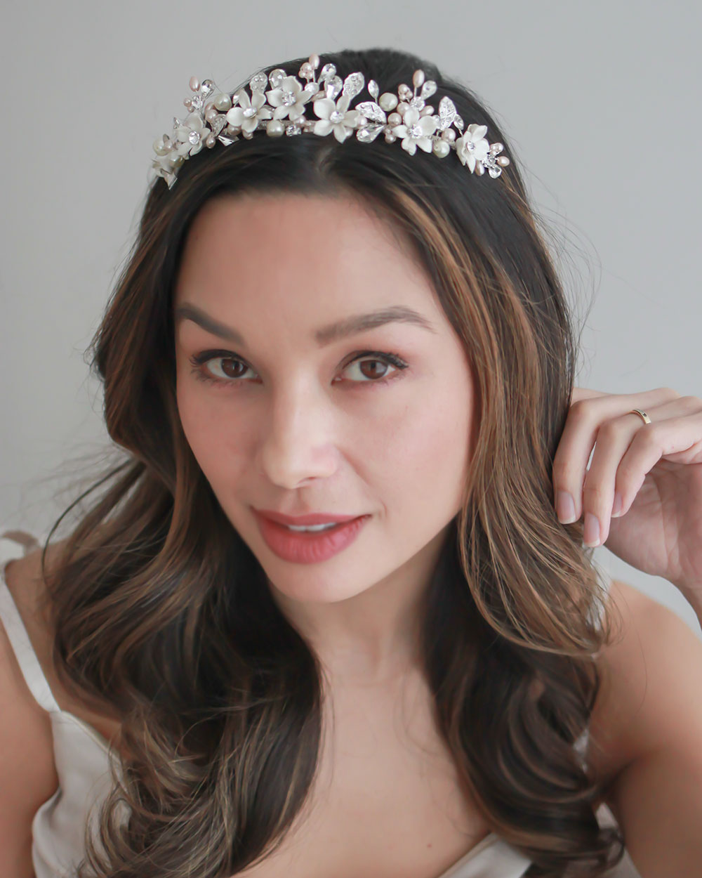Blush Pink Tiara