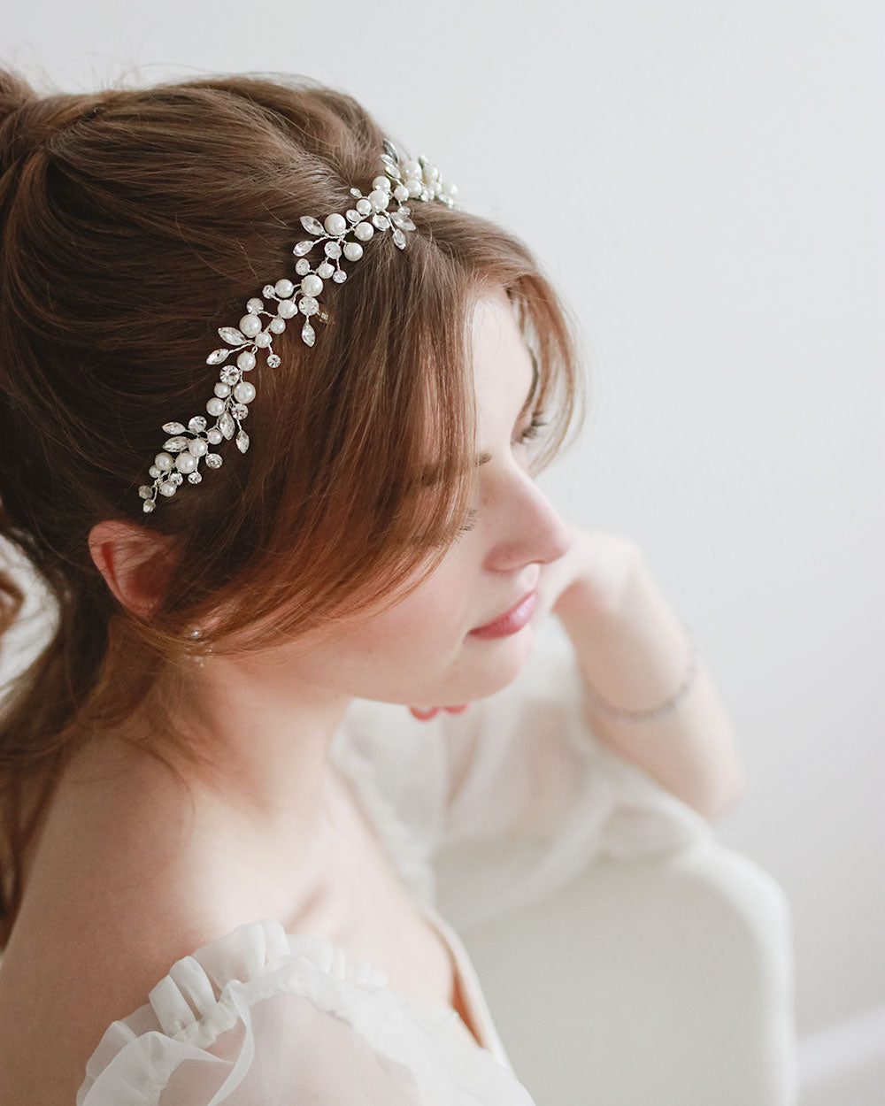Hair Vine Pearls
