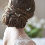 Crystal Gemstone Wedding Hair Pins