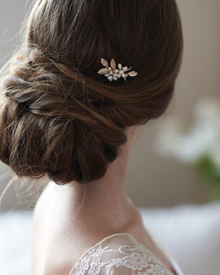 Pearl Wedding Hair Pin Bridal Hair Accessory